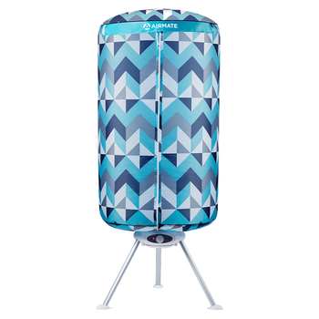 艾美特（AIRMATE）【母婴优选】烘干机家用干衣机烘衣机暖风机双层圆筒婴儿内衣巴氏杀菌消毒机定时衣柜 HGY1002P-1