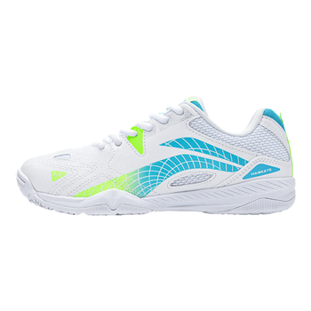 李宁（LI-NING）乒乓球鞋羽毛球鞋鹰眼2.0国家队比赛训练鞋 标准白/浅水蓝 40 