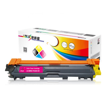 莱盛 LS-BRO-TN283-M红色粉盒 适用兄弟BROTHER HL-3160CDW/3190CDW,DCP-9030CDN,MFC-9150CDN/9350CDW打印机 打印量约1300页（单位：个）