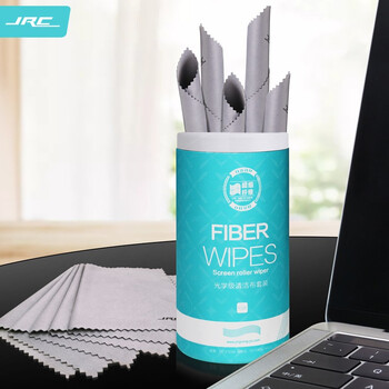 极川 (10片装)光学级细腻纤维数码清洁擦拭布 笔记本电脑数码相机电视液晶屏幕清洁布套装