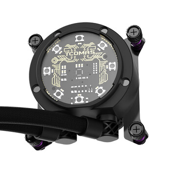 TCOMAS钛钽SJ-A090 360黑色 一体式CPU水冷散热器 大冷头加厚冷排风扇ARGB光效 支持intel/AMD TCOMAS钛钽SJ-A090 360黑色 一体式CPU水冷散热器 大冷头加厚冷排风扇ARGB光效 支持intel/AMD