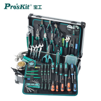 宝工（Pro'sKit）PK-1700NH 多功能电工工具套装  家用65件套