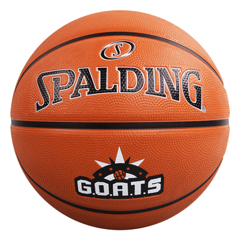斯伯丁（SPALDING）篮球GOATS成人室外训练7号软手感高弹橡胶85-035Y