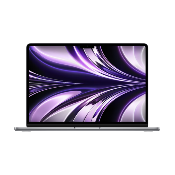 Apple/苹果AI笔记本/2022MacBookAir13.6英寸M2(8+10核)8G512G深空灰电脑MLXX3CH/A