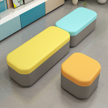赢寸间 办公沙发会客接待创意休闲区长条沙发凳1.5米 赢寸间 办公沙发会客接待创意休闲区长条沙发凳1.5米