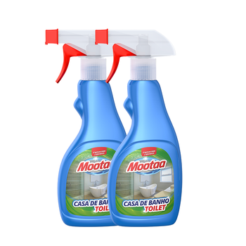 膜太（MOOTAA）欧洲进口浴室瓷砖玻璃浴缸清洁剂卫生间水垢强力除垢剂 2瓶装