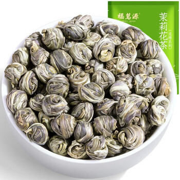 福茗源茉莉花茶龙珠 新茶浓香型绣球袋装250g花茶叶自己喝花草茶口粮茶