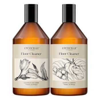 绽家家用清洁地板清洁剂去渍留香750ml*2（葡萄柚+栀子花）抑菌地板水
