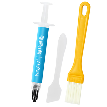 NVV 导热硅脂 散热硅脂 笔记本电脑CPU显卡手机芯片硅脂硅胶导热膏 导热系数4.8(W/m·K) NT-4 3g装