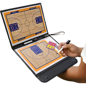 威仕顿篮球战术板 教练战术指导训练比赛讲解磁吸可擦折叠便携款 三折