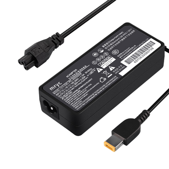 米瑞思（mryc）联想笔记本充电器Thinkpad 20V3.25A 65W方口通用E560 T460s X240 X260 E470电脑电源适配器线