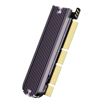 佳翼（JEYI）PCIE转接卡 兼容PCIe5.0/4.0/3.0 转M.2固态硬盘 NVMe扩展卡 PCIe X16/X4/X1转M.2 SSD硬盘套