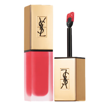 【专柜正品】圣罗兰(ysl)哑光唇釉 姨妈色豆沙色染唇液丝绒雾面唇彩