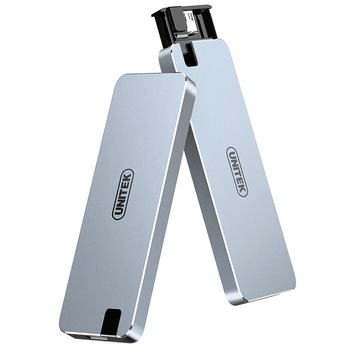 优越者M.2硬盘盒NVMe协议 Type-C/USB-10G转移动硬盘盒手机平板笔记本外置接SSD固态M2盒子铝合金S238B