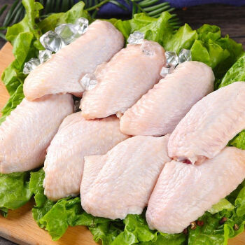 冷冻鸡翅中可做奥尔良鸡翅可乐鸡翅食材腾旺纳跃鸡翅中4斤装超市品质