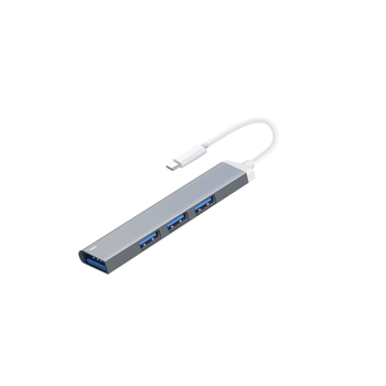 iskytype-c扩展坞USB-C分线器hub苹果笔记本电脑转换器4口高速四合一集线器转接头拓展坞