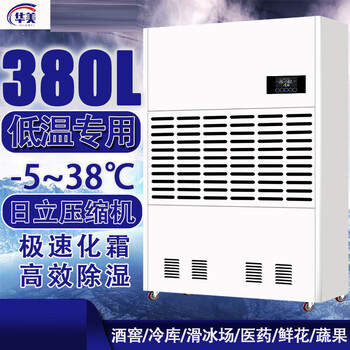 华美方（HUAMEIFANG）低温工业除湿机大功率冷库仓库除湿器药品蔬果冷藏生鲜抽湿机吸湿机 HMDW-15KB