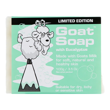 Goat Soap澳洲进口【桉叶+木瓜+坚果味】*2羊奶皂100g | 洗手洁面沐浴皂