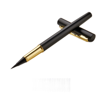 【全网低价，真便宜直播间】六品书院 软笔钢笔式毛笔可加墨软头毛笔狼毫便携式小楷书法抄经笔小字毛笔特细美工笔送人钢笔毛笔