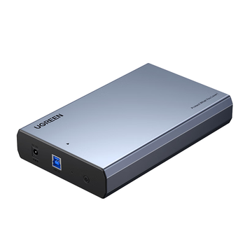 绿联 USB3.0移动硬盘盒 3.5英寸外置硬盘盒子  适用笔记本电脑台式机外接SATA串口SSD固态机械硬盘