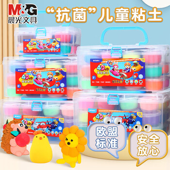 晨光（M&G）（M&G）超级飞侠4D超轻粘土12色JKE03976儿童黏土diy幼儿园专用安全手工益智玩具套装