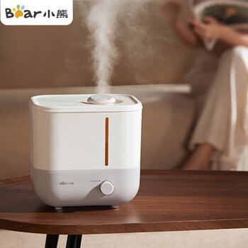 小熊（Bear）卧室净化大容量家用增湿器 桌面办公室加湿 【5L+双效净化+30h长加湿】JSQ-F50J3