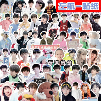 2021新款朱志鑫赵冠羽左航邓佳鑫苏新皓张极张泽禹周边手帐装饰贴 左