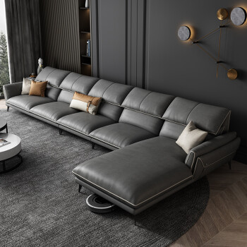 策一 极简轻奢布艺沙发北欧现代客厅小户型三防免洗科技布沙发组合 3.