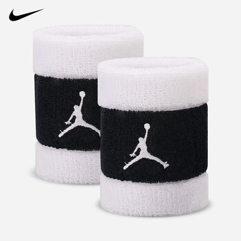 耐克（NIKE）Jordan运动护腕AJ吸汗手腕套J1004300189OS/DV4207-189两只装