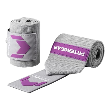 FITTERGEAR执炼健身护腕男卧推护手腕举重力量训练防扭伤运动绷带 浅灰色