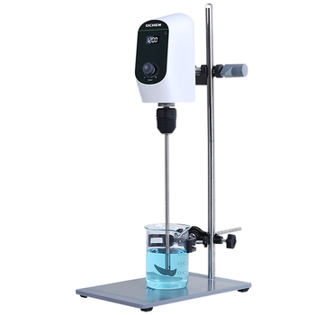 力辰（LICHEN）悬臂式电动搅拌器非磁力小型实验室搅拌机设备 LC-OES-60SH