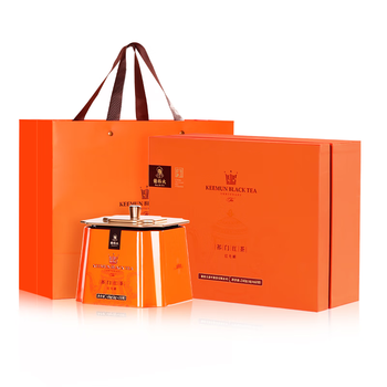 谢裕大茶叶祁红毛峰祁门红茶一级红顶1000经典礼盒240g茶叶礼盒送礼推荐