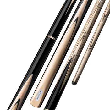 LIVEX白狼 台球杆小头杆斯诺克黑8球杆 中式八球分体桌球杆16彩九球杆