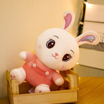 小兔子毛绒玩具可爱少女萌公主小白兔儿童礼物女孩大号床上公仔粉色