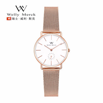 威利默克手表WM女士手表时尚石英表女式腕表
