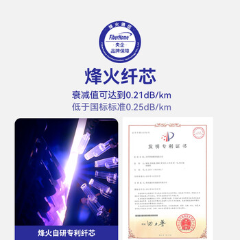 烽火(FiberHome) GYTA-4B1.3-HS 4芯 3000米增强型铝带纵包层绞式光缆室外缆线架空管道单模铠装光纤 烽火(FiberHome) GYTA-4B1.3-HS 4芯 3000米增强型铝带纵包层绞式光缆室外缆线架空管道单模铠装光纤