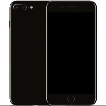 苹果iphone66s7plus手机模型机苹果7仿真上可亮屏机模7plus亮黑色玻璃