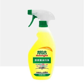 帮洁 油烟机清洁 强效去油污 团购 厨房重油污净 柑橘香型600g*16瓶