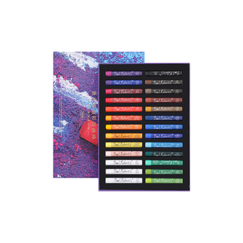 鲁本斯（PaulRubens）标准24色油画棒软性重彩油画棒套装儿童蜡笔美术炫彩涂鸦绘画可水洗0119136