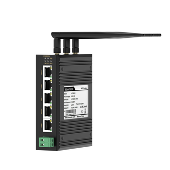 移星（MoweStar）无线双频路由器2.4G+5GWiFi导轨式无线客户端工业网桥高速穿墙无线AP/中继/桥接/VNP网关 VS705WD