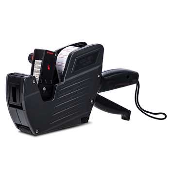 得力(deli)8位单排标价机 商超标签打码机/打价器 办公用品 灰色7500