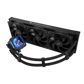 利民（thermalright）FROZEN WARFRAME PRO 360 BLACK 寒冰装甲PRO一体式水冷散热器IPS液晶屏FW PRO 360 BLACK
