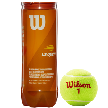Wilson威尔胜美网联名青少年儿童网球比赛网球 3粒装 橙色