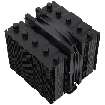 Thermalright(利民)Silver Soul 110 BLACK 黑魂 CPU风冷散热器 110高度 5热管双塔全电镀回流焊 SS110 BLACK
