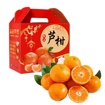 福建永春芦柑新鲜当季水果橘子椪柑桔子礼盒精选9斤家庭装无礼盒