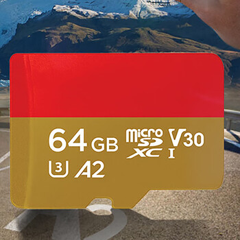 博鑫佳华64GB TF内存卡4K高清 A2 V30 U3 至尊极速存储卡闪迪 兼容运动相机无人机 读速170MB/s 写速80MB/s