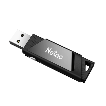 朗科（Netac）32GB USB3.2 U盘 U336写保护 黑色 防病毒入侵 防误删 高速读写U盘