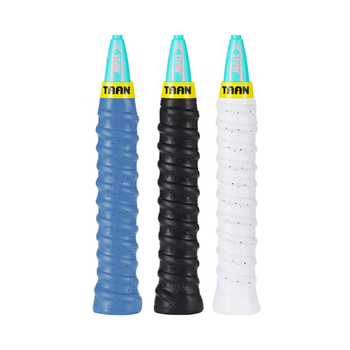 Taan泰昂羽毛球手胶龙骨打孔手把带吸汗防滑握把胶3条装TWQ3E