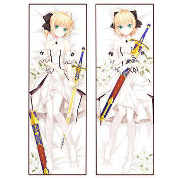saber黑化头像,saber自截头像 动漫等身抱枕穹妹saber狂三玖真白蕾姆周边二次元全身枕芯套定制saber