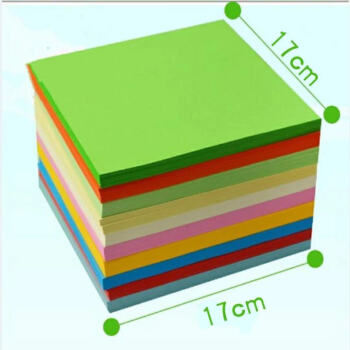 美术课儿童手工折纸手工纸软卡纸手工纸a4大号折纸正方形彩纸折纸公座